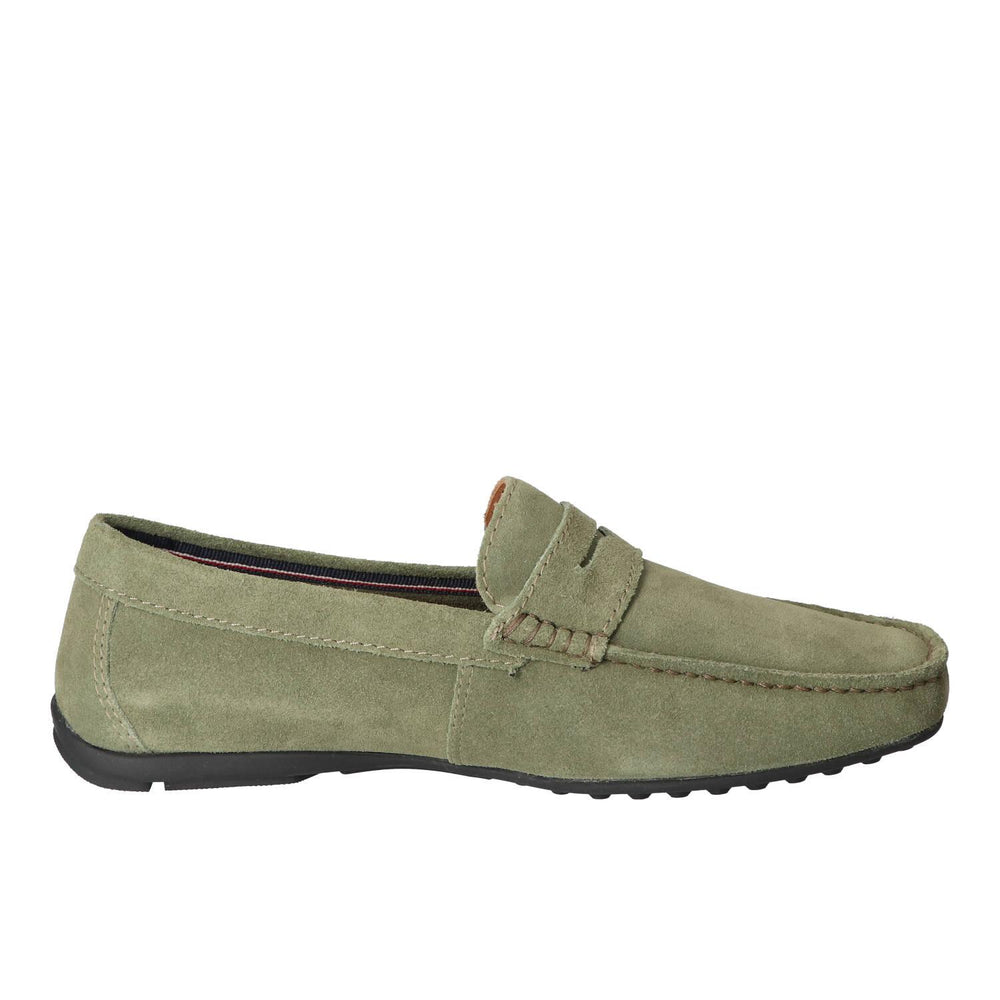 Chaussures à enfiler, vert