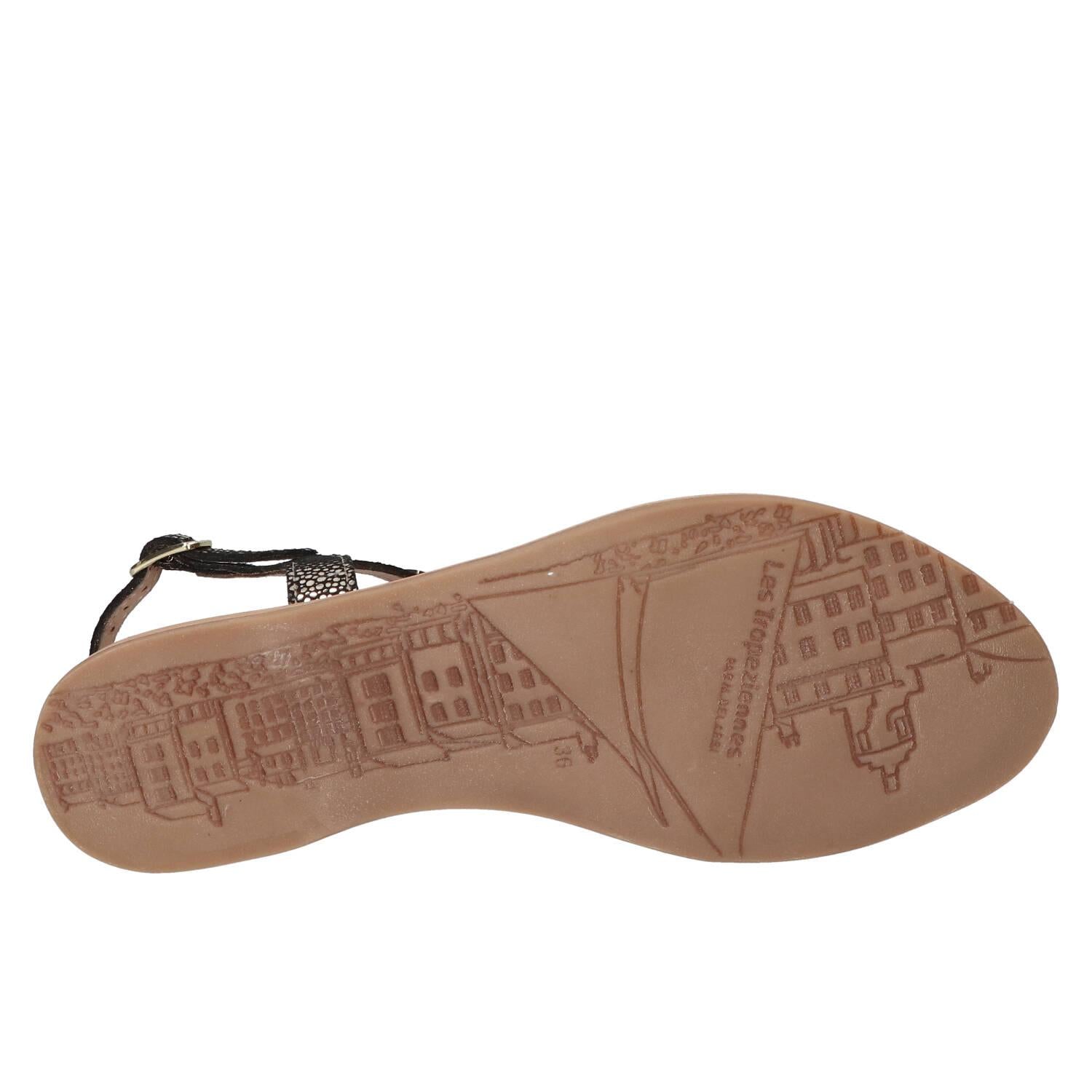 Sandalen, Zwart