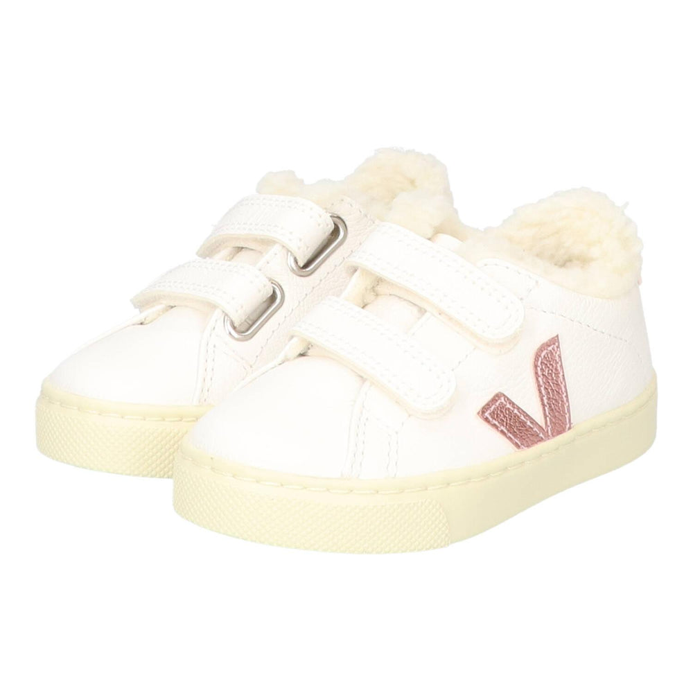 Baskets Velcro, blanc