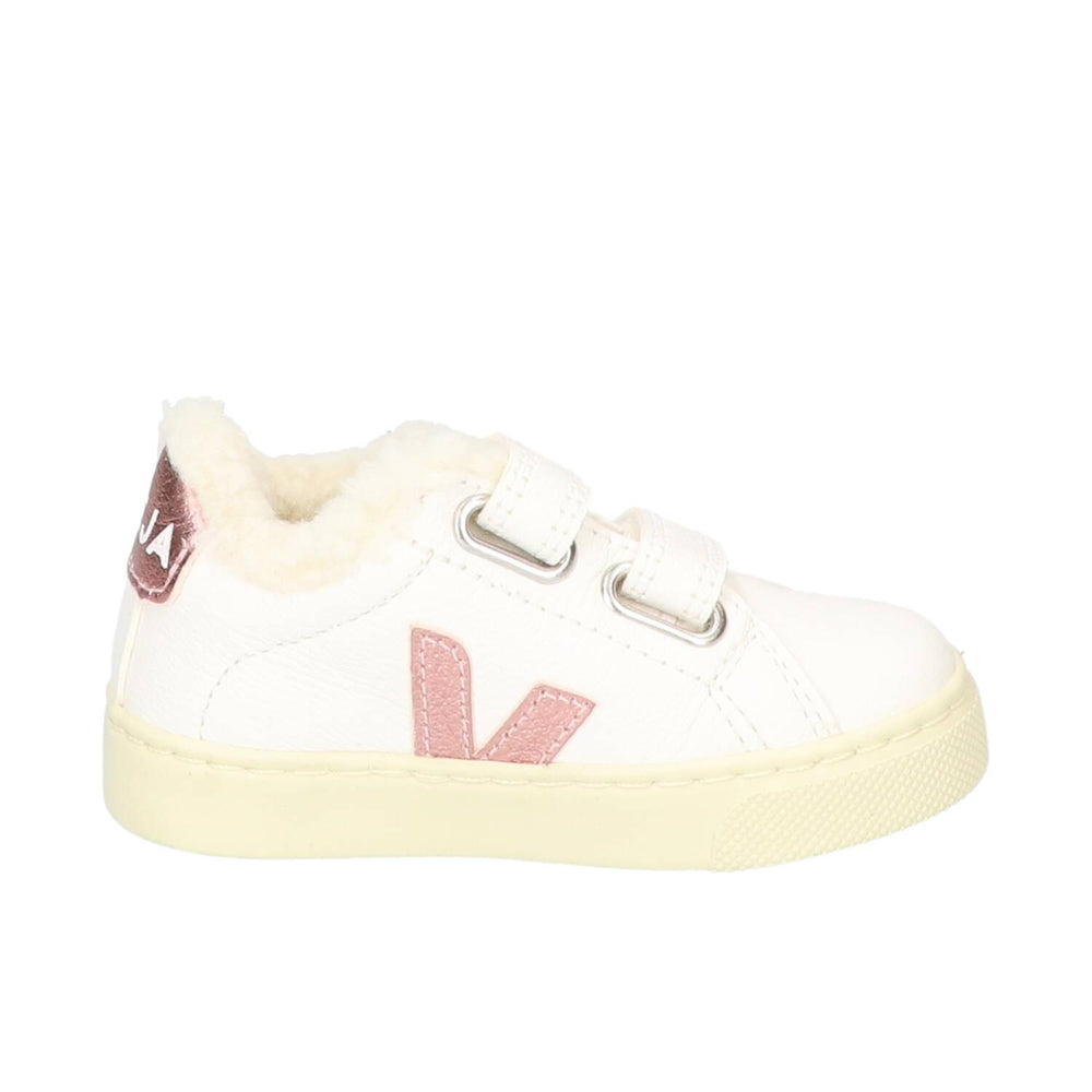 Baskets Velcro, blanc