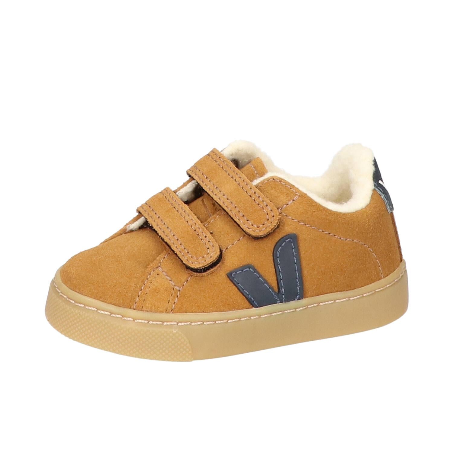 Baskets Velcro, Cognac