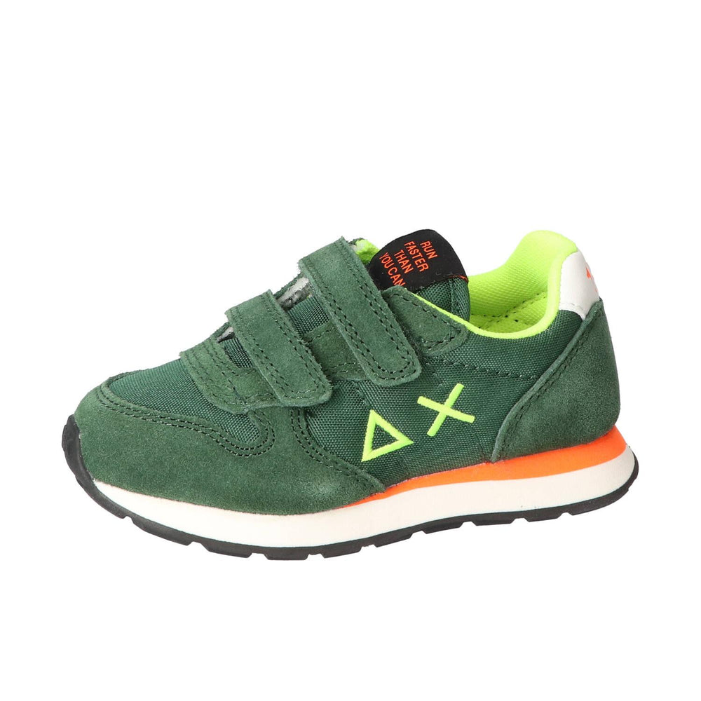 Baskets Velcro, Vert