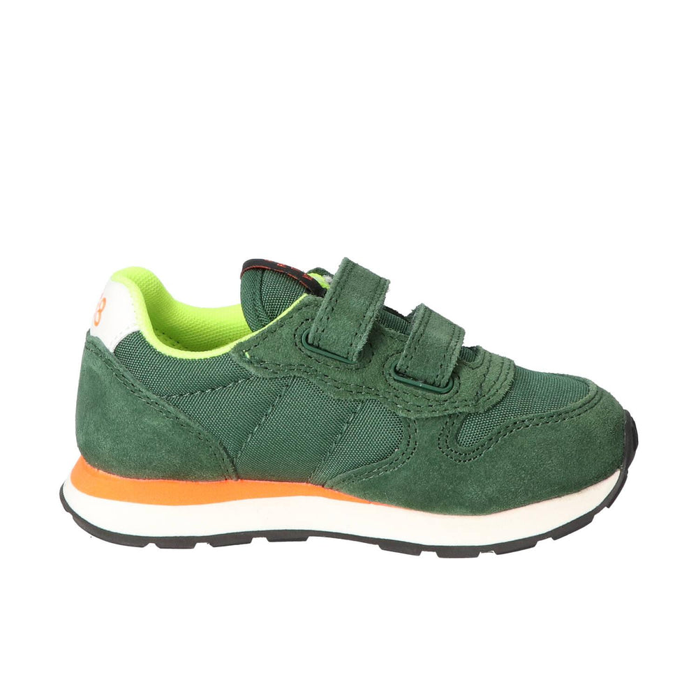 Baskets Velcro, Vert