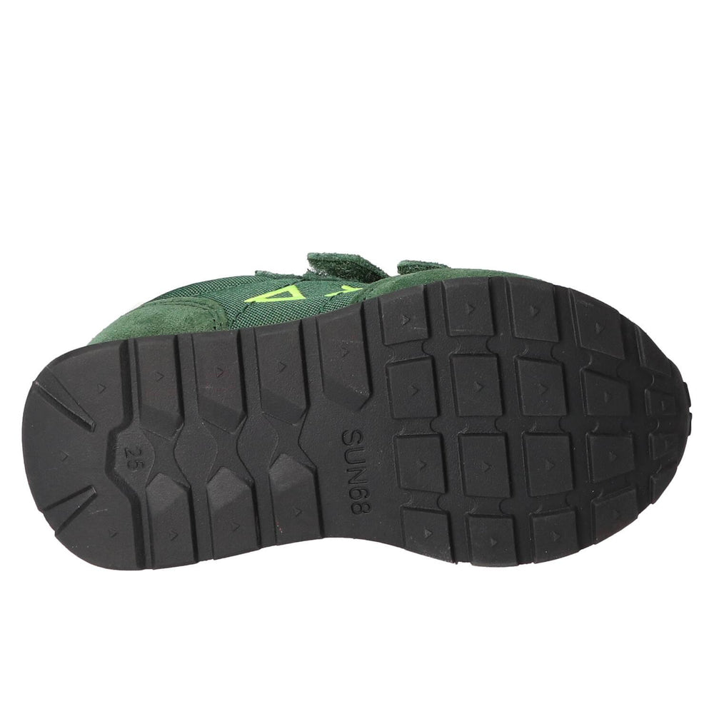Baskets Velcro, Vert