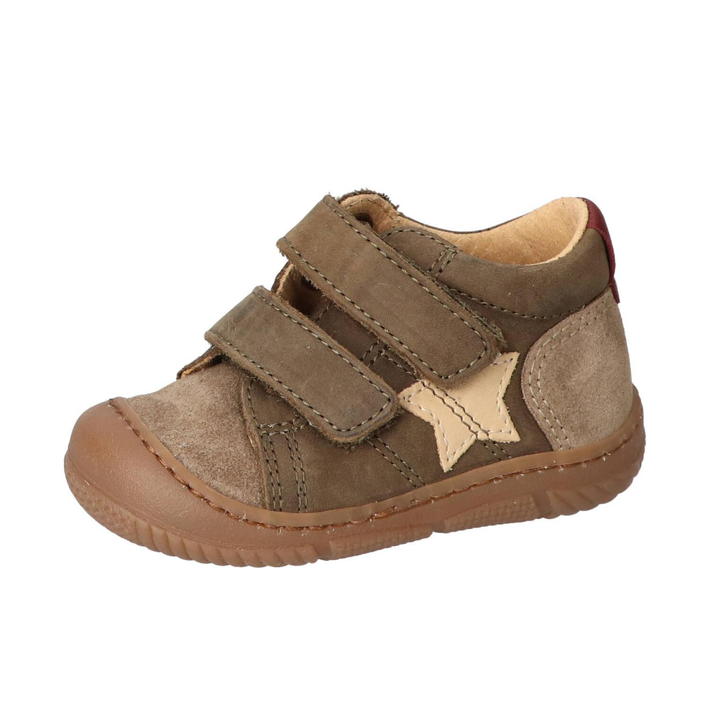 Chaussures Velcro, vertes