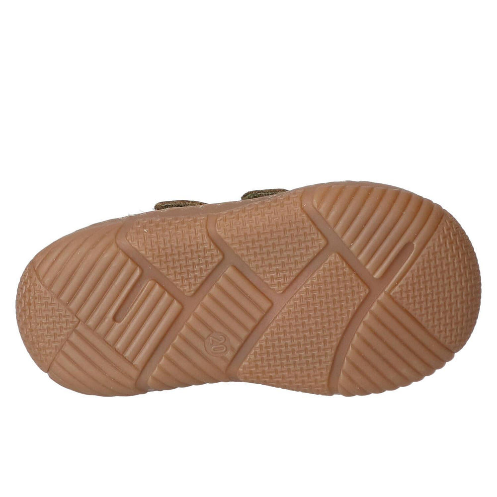 Chaussures Velcro, vertes