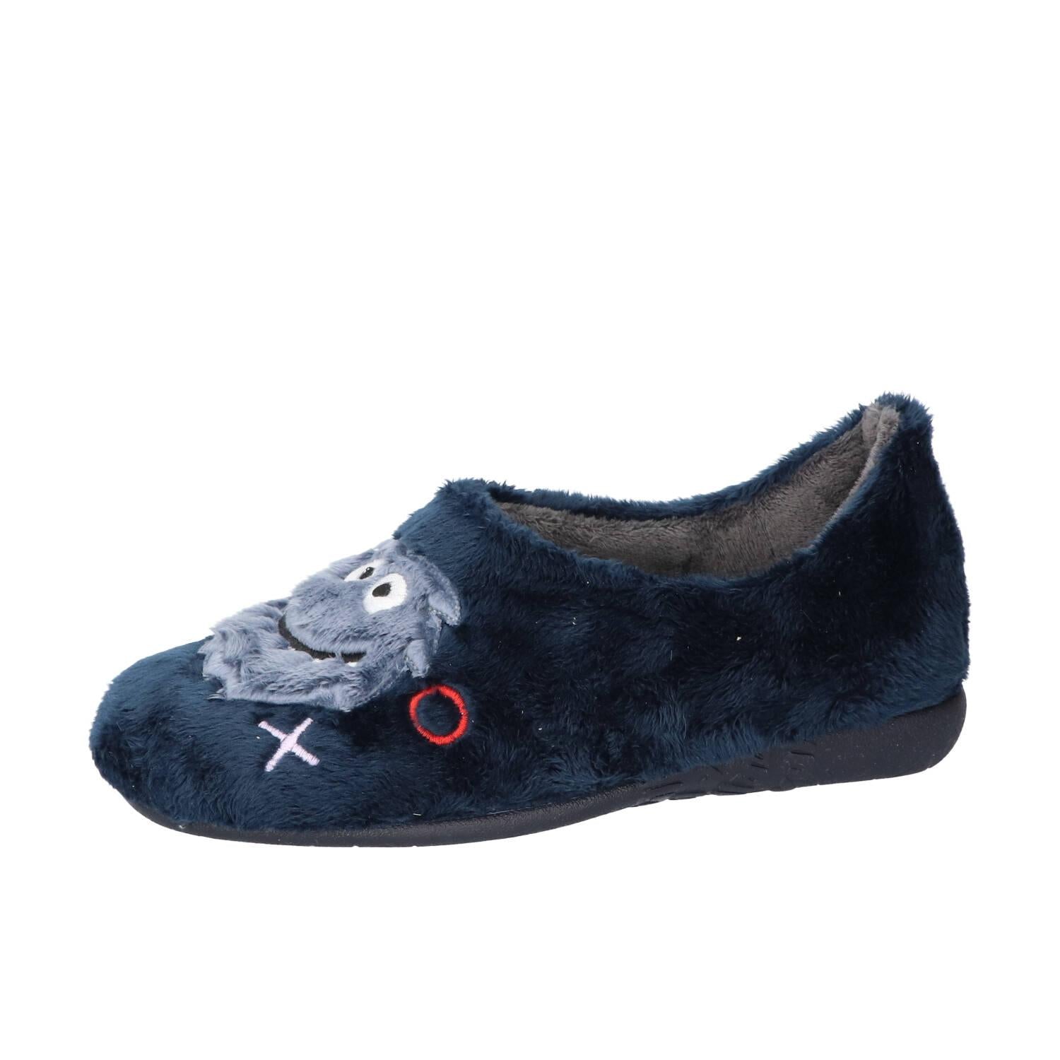 Chaussons, Bleu