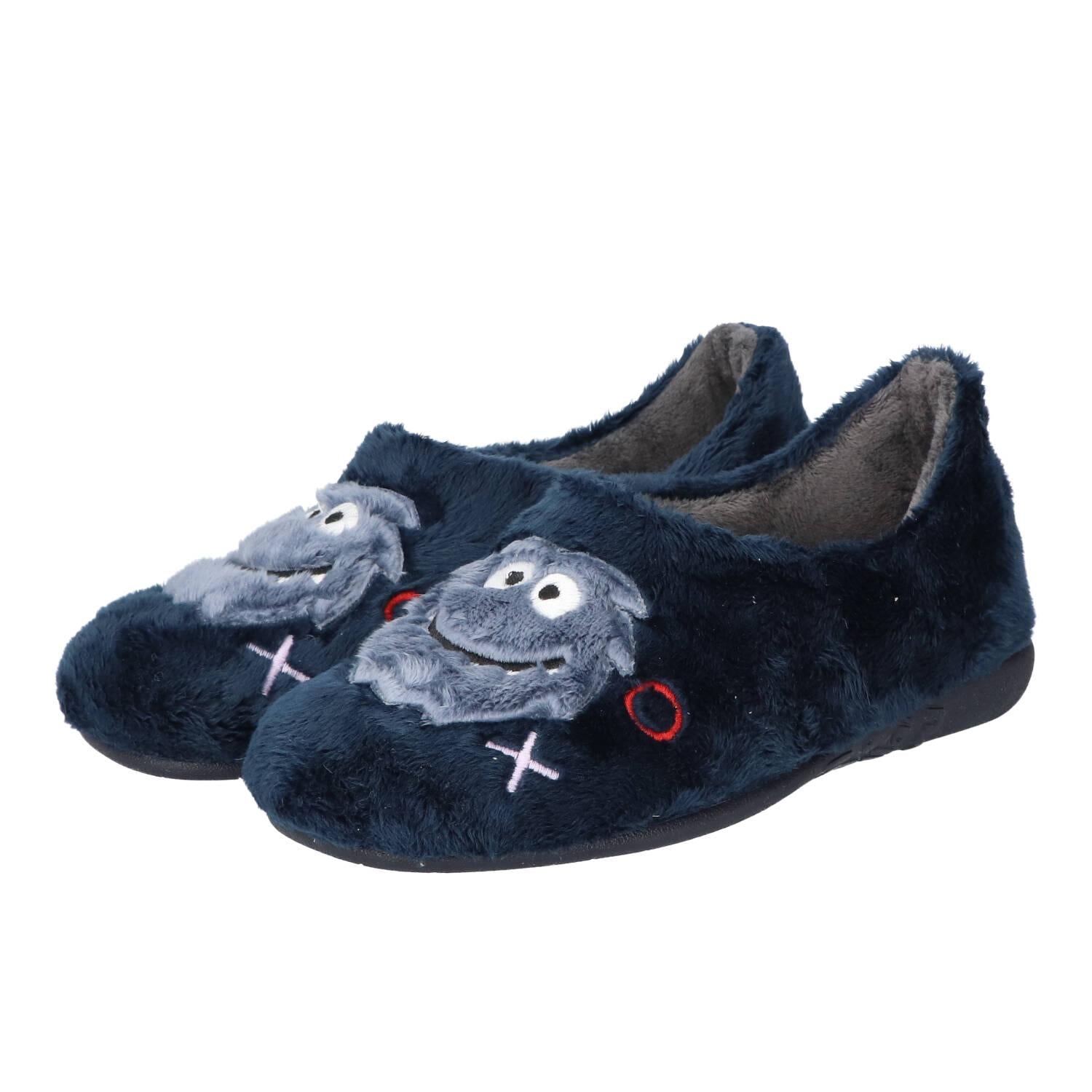 Chaussons, Bleu