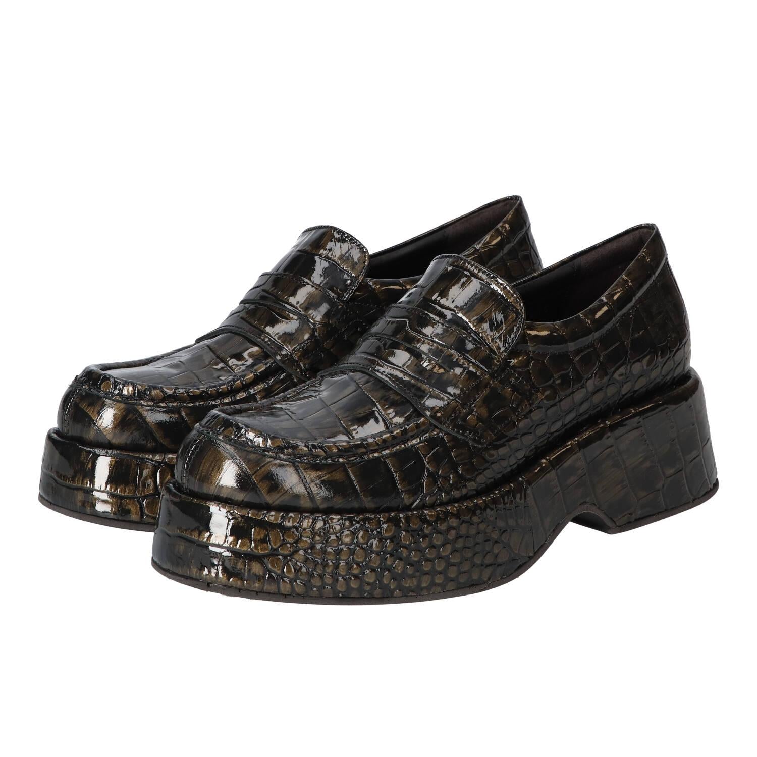 Chaussures à enfiler, Bronze