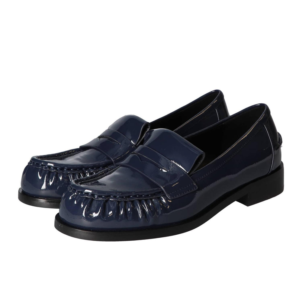 Chaussures à enfiler, Bleu