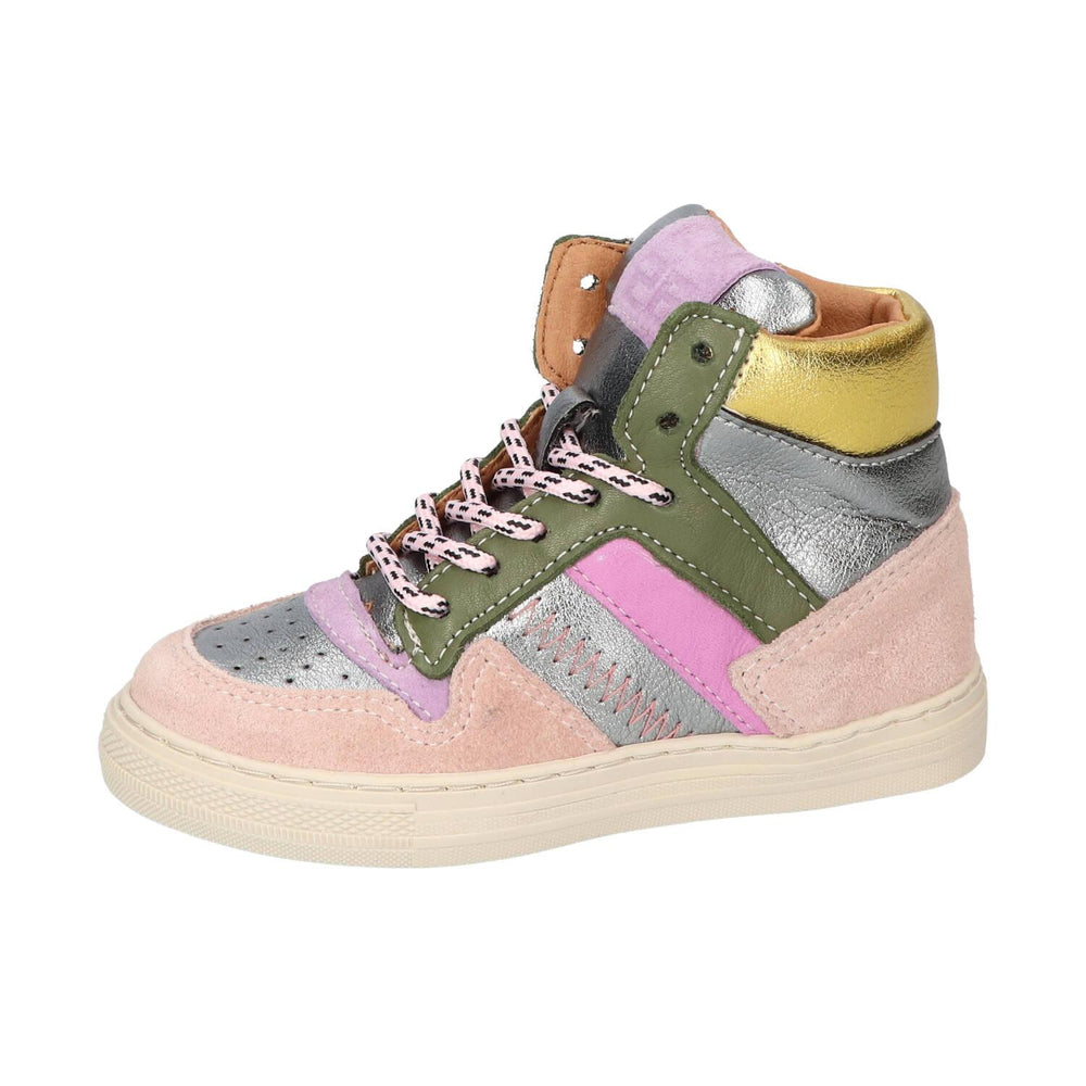 Baskets Lacets, Multicolore