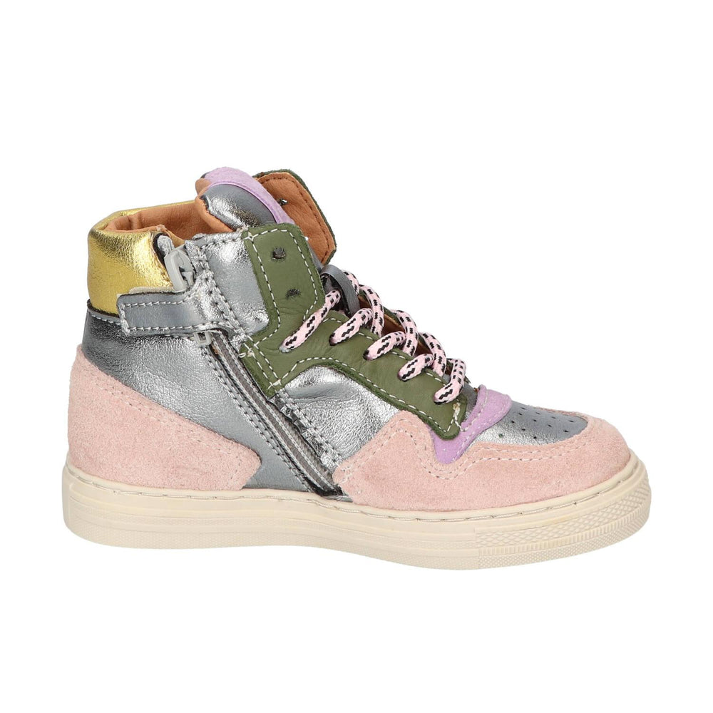 Baskets Lacets, Multicolore