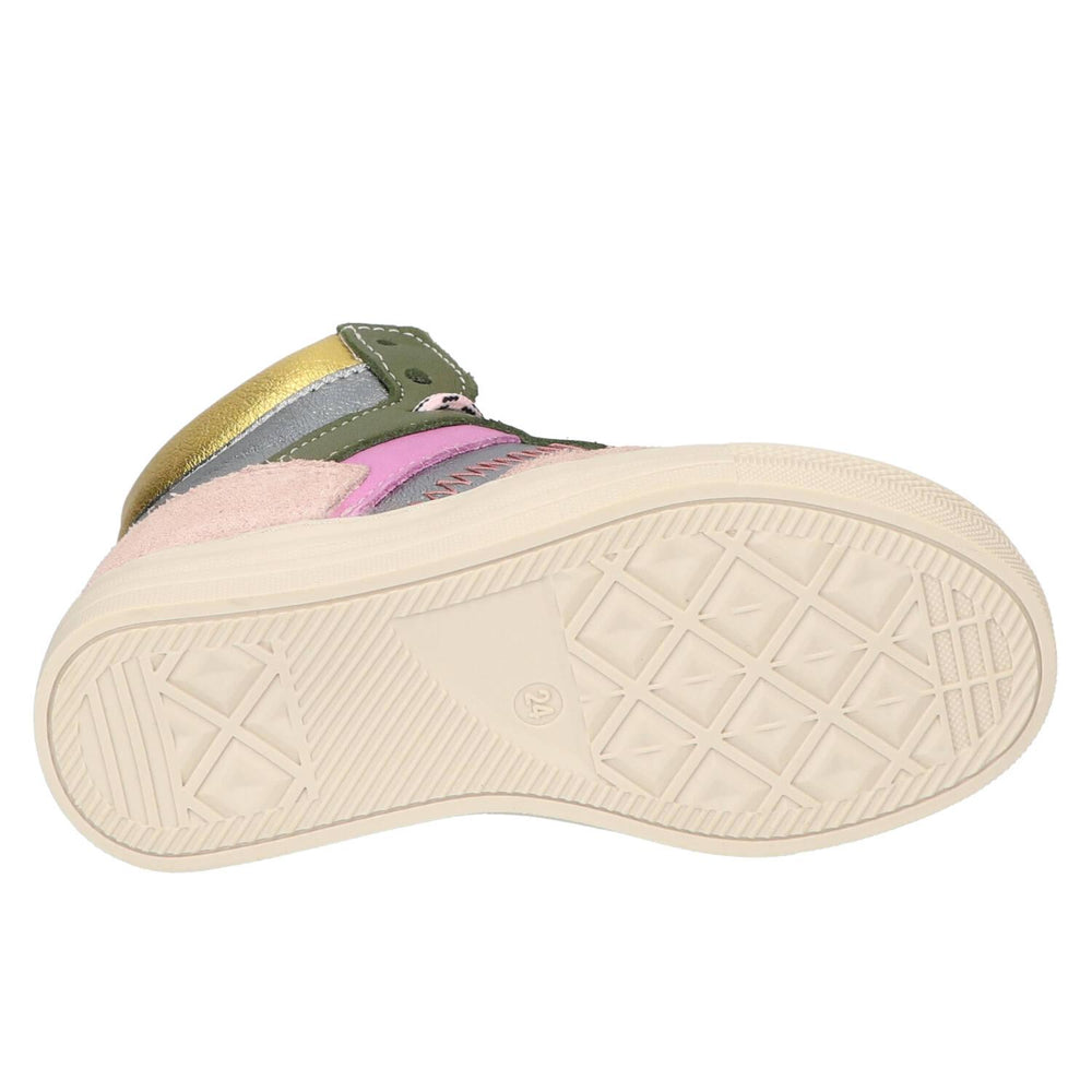 Baskets Lacets, Multicolore