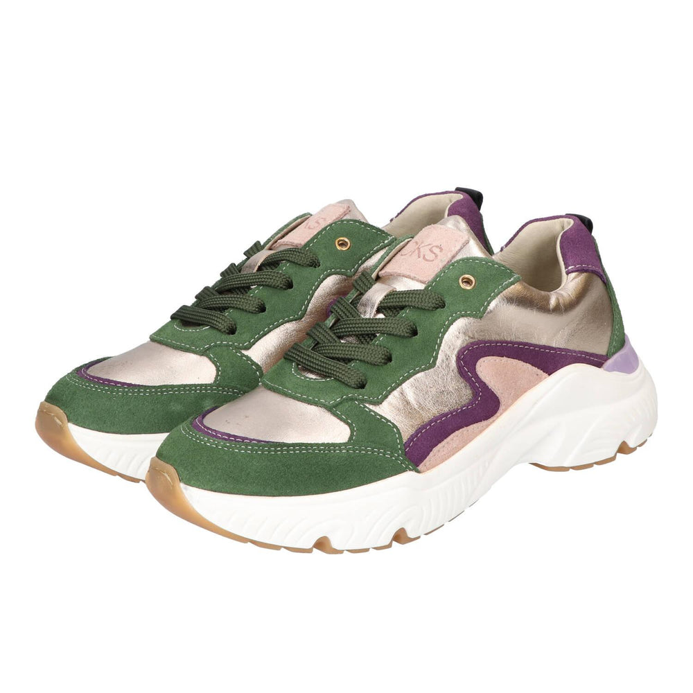 Baskets Lace, Vert