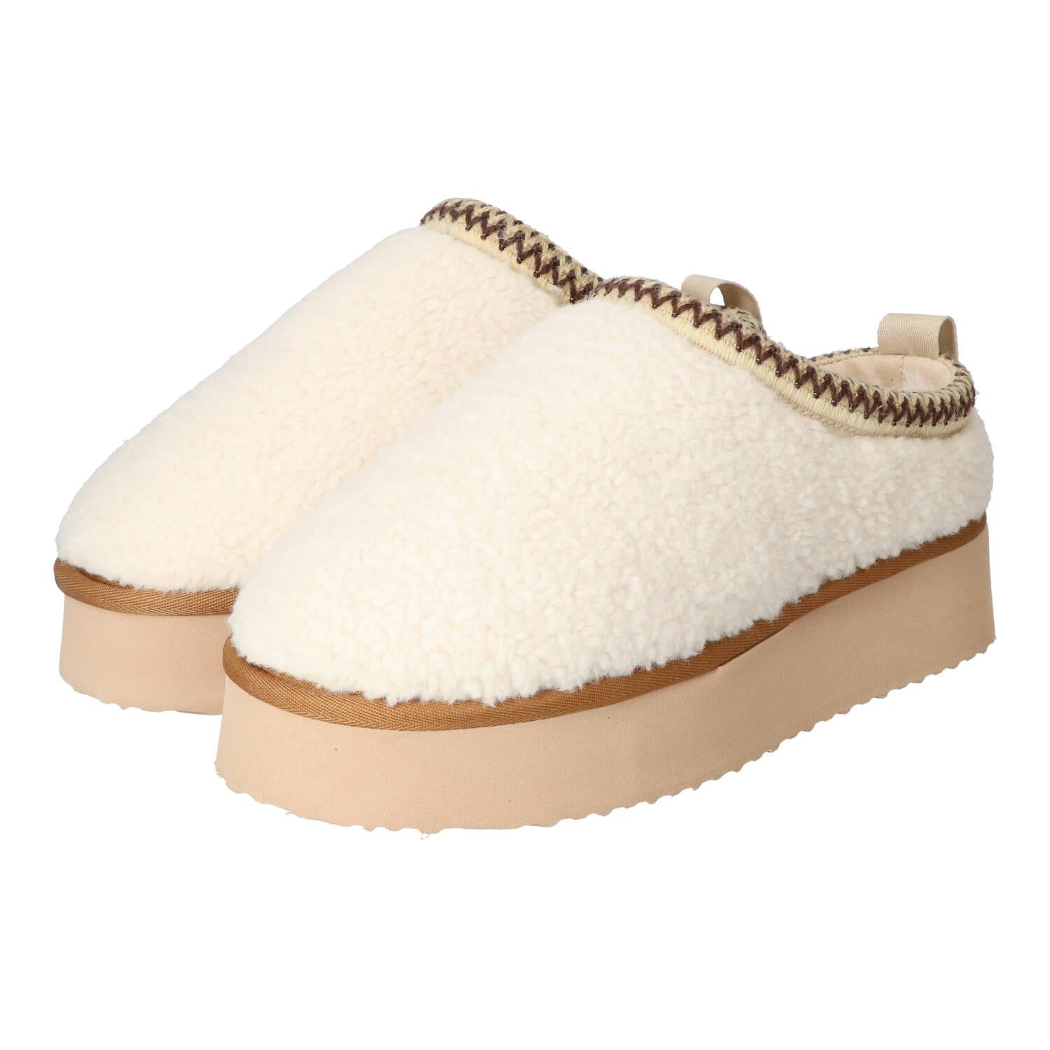 Pantoffels, Lichtbeige