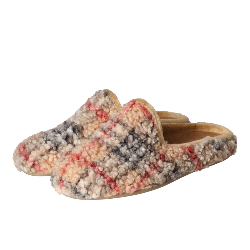 Pantoufles, multicolores