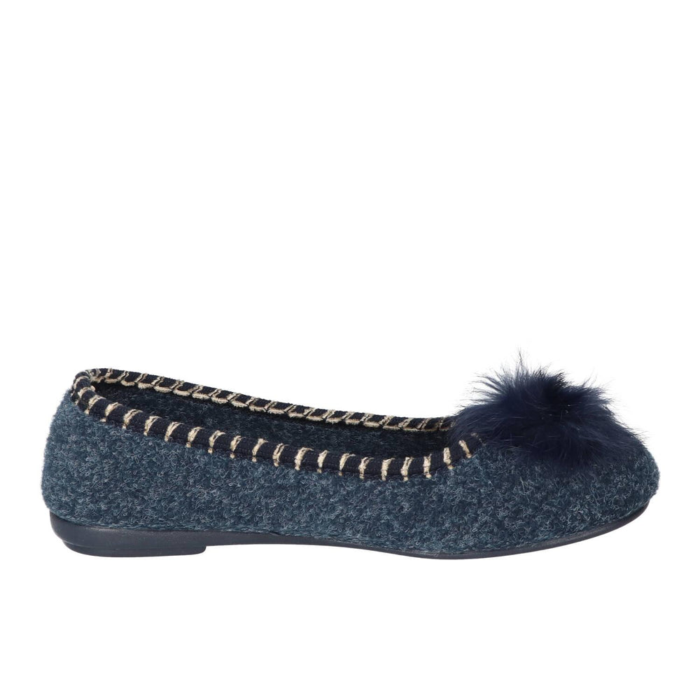 Chaussons, Bleu