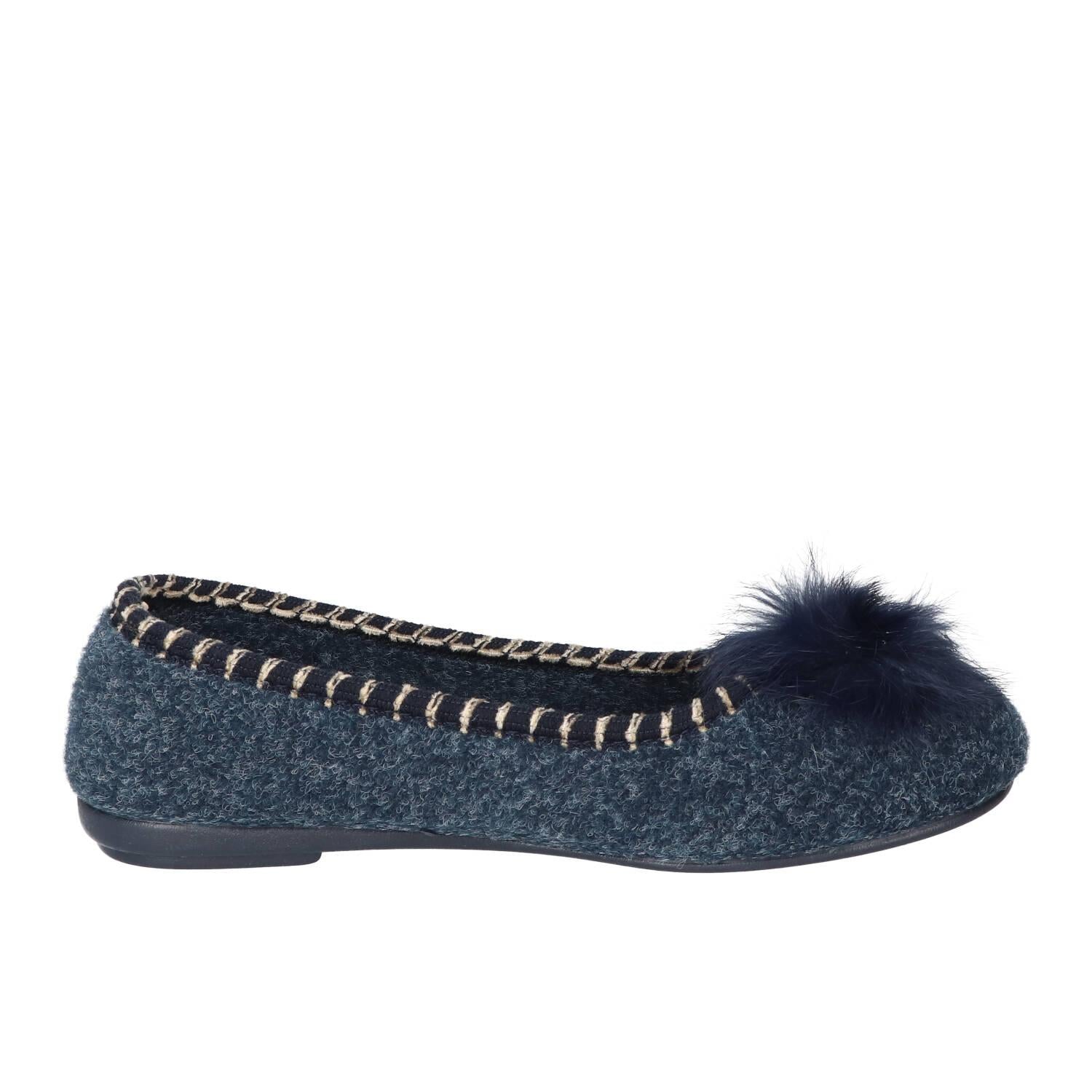 Chaussons, Bleu