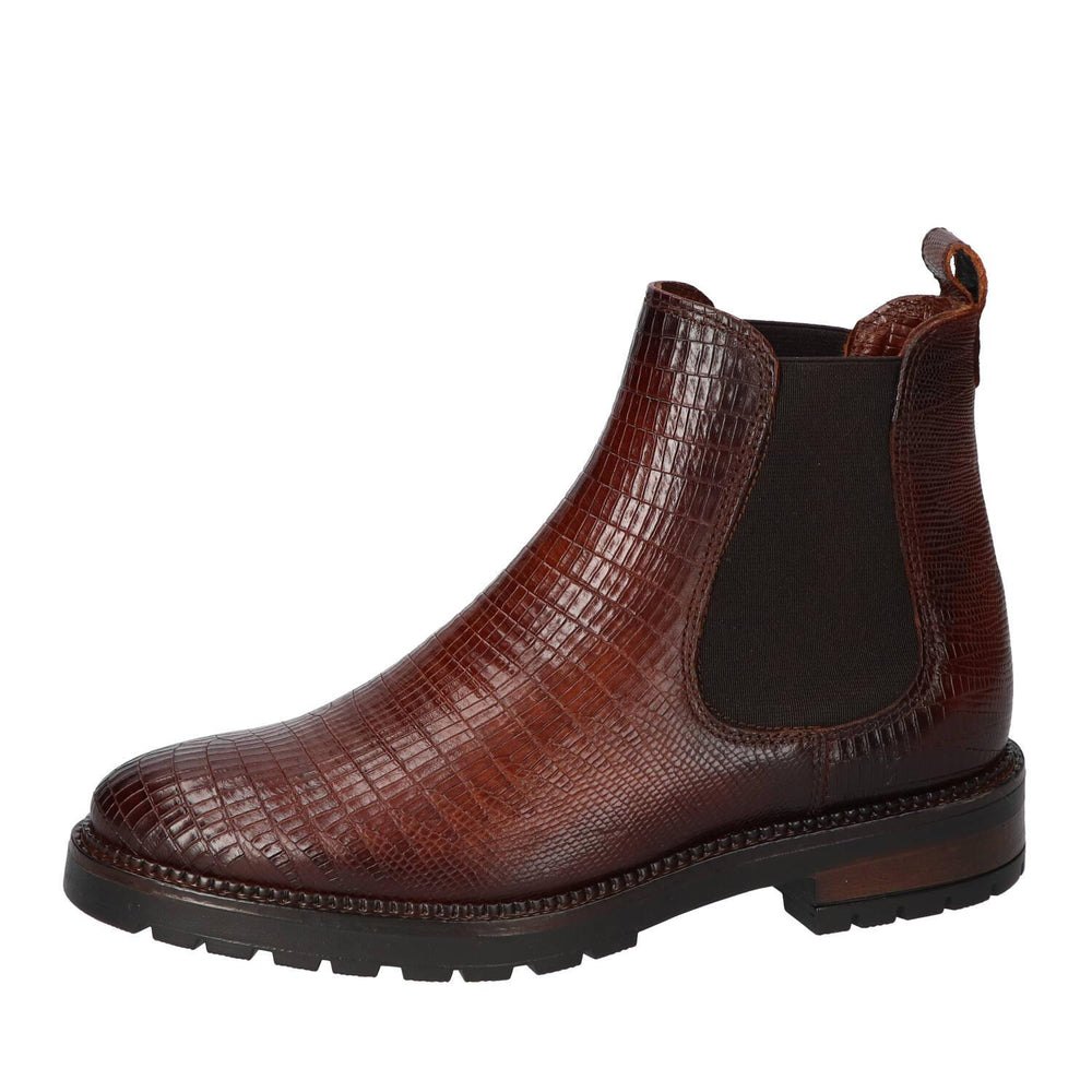 Bottines, marron foncé
