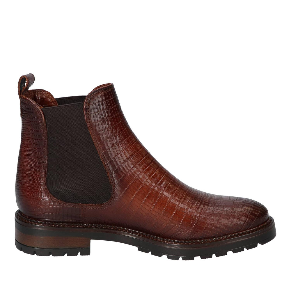 Bottines, marron foncé