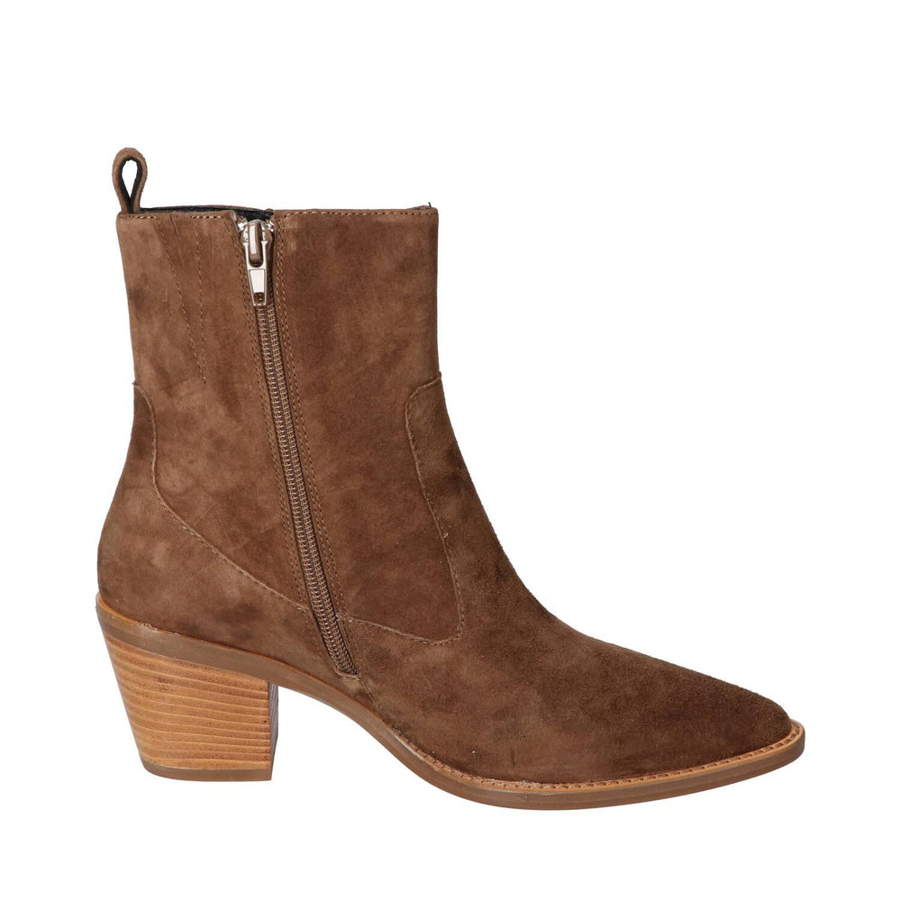 Bottines, marron foncé