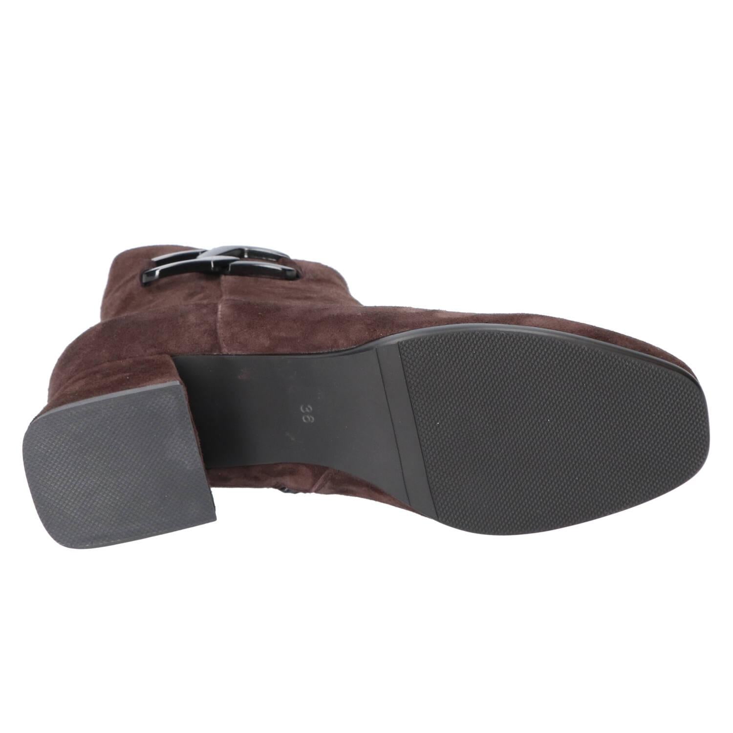 Bottines, marron foncé