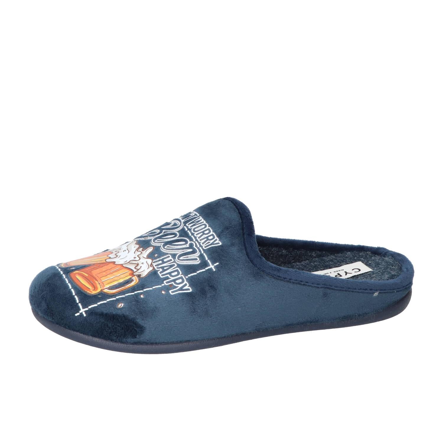 Chaussons, Bleu
