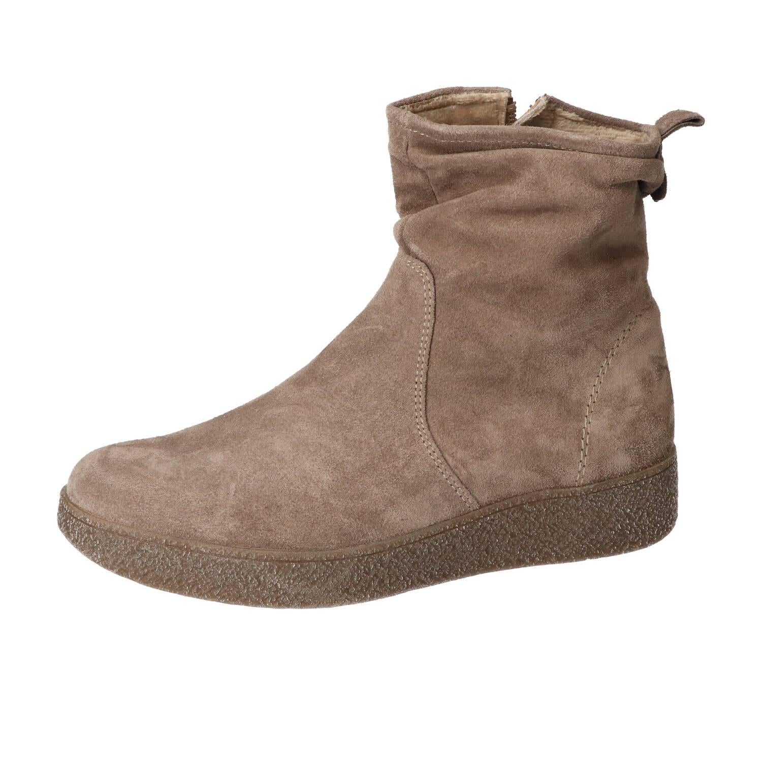 Booties, Taupe