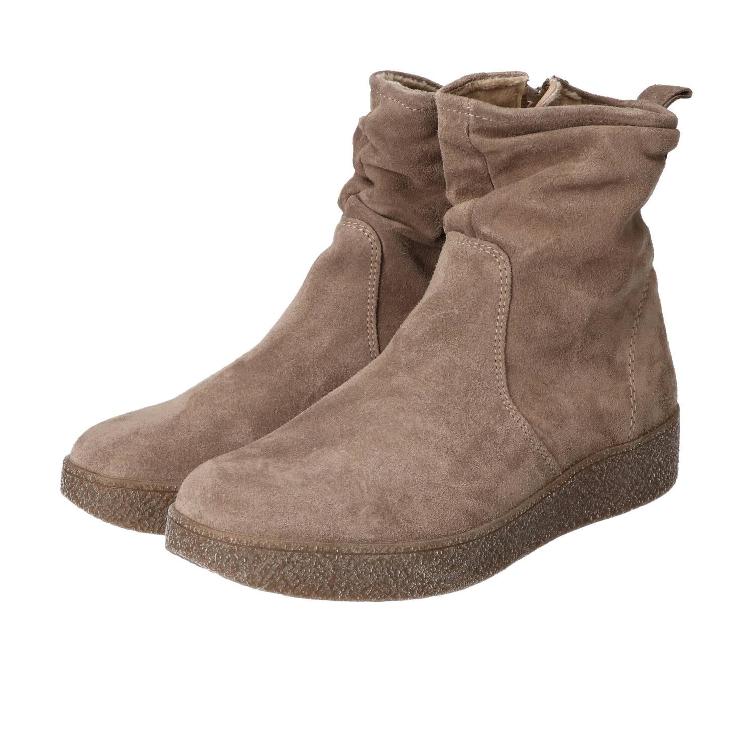 Booties, Taupe