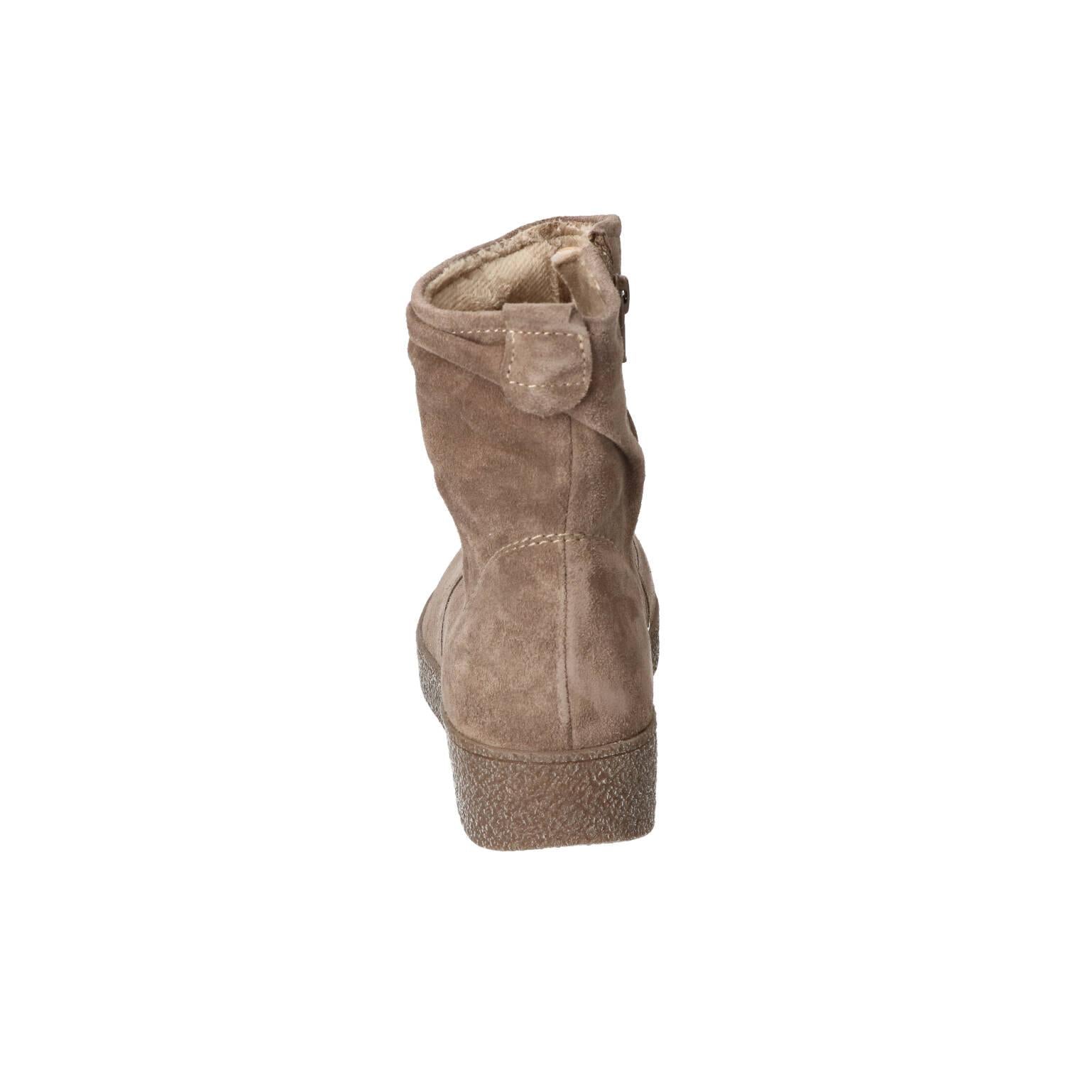 Booties, Taupe