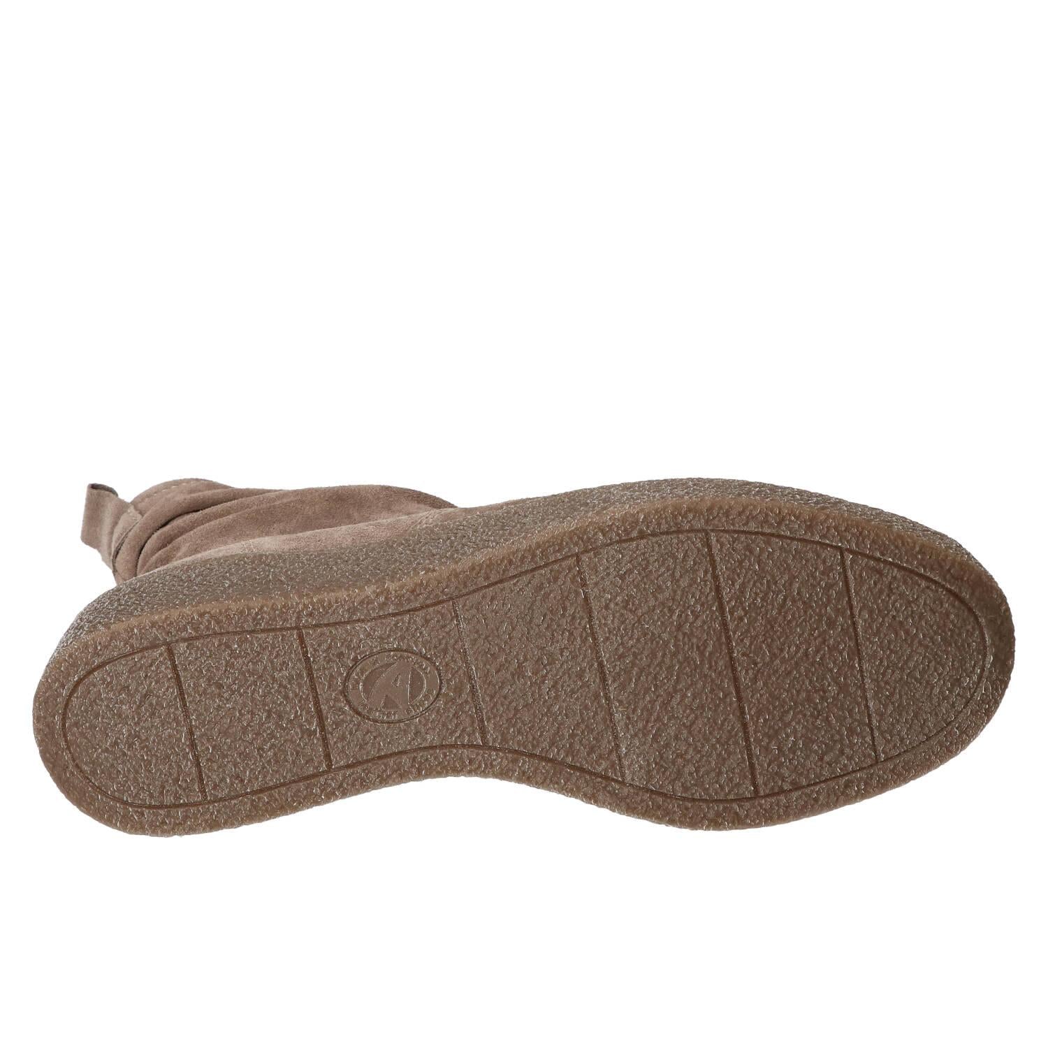 Booties, Taupe
