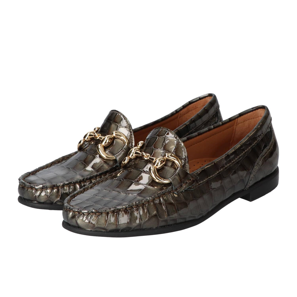 Chaussures à enfiler, vert
