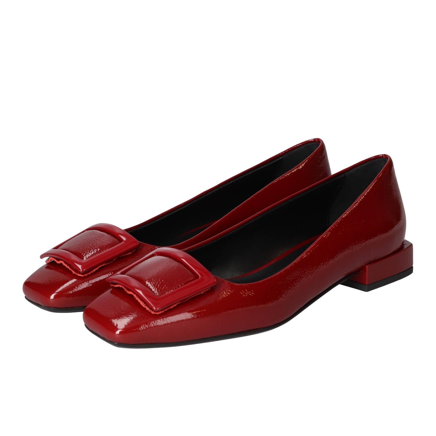 Ballerines, Rouge