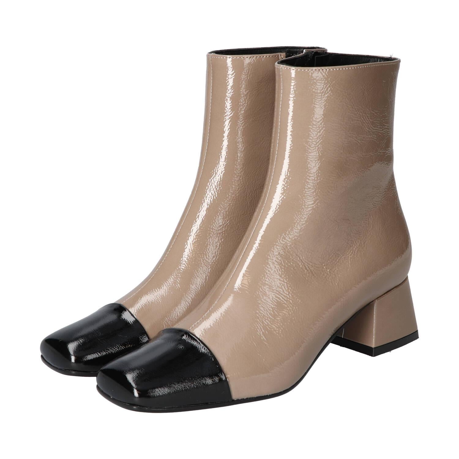Bottines, Taupe