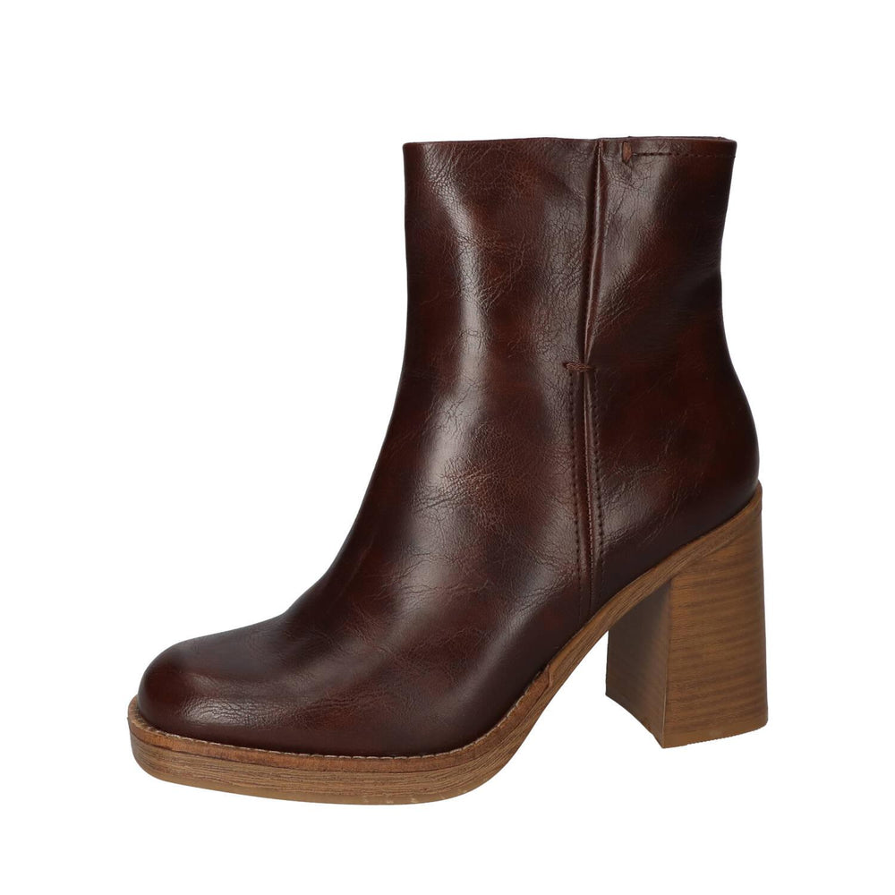 Bottines, marron foncé