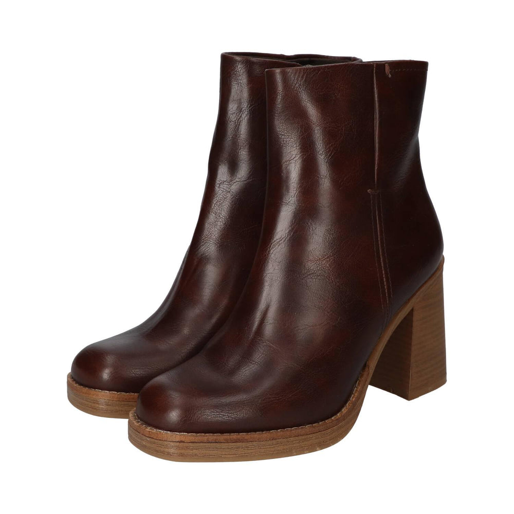 Bottines, marron foncé
