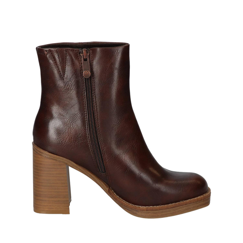 Bottines, marron foncé