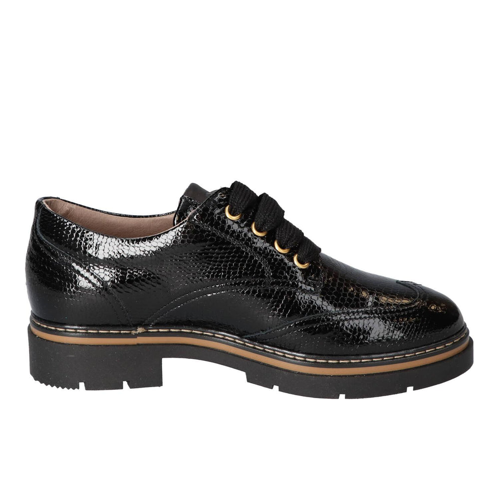 Veterschoenen, Zwart