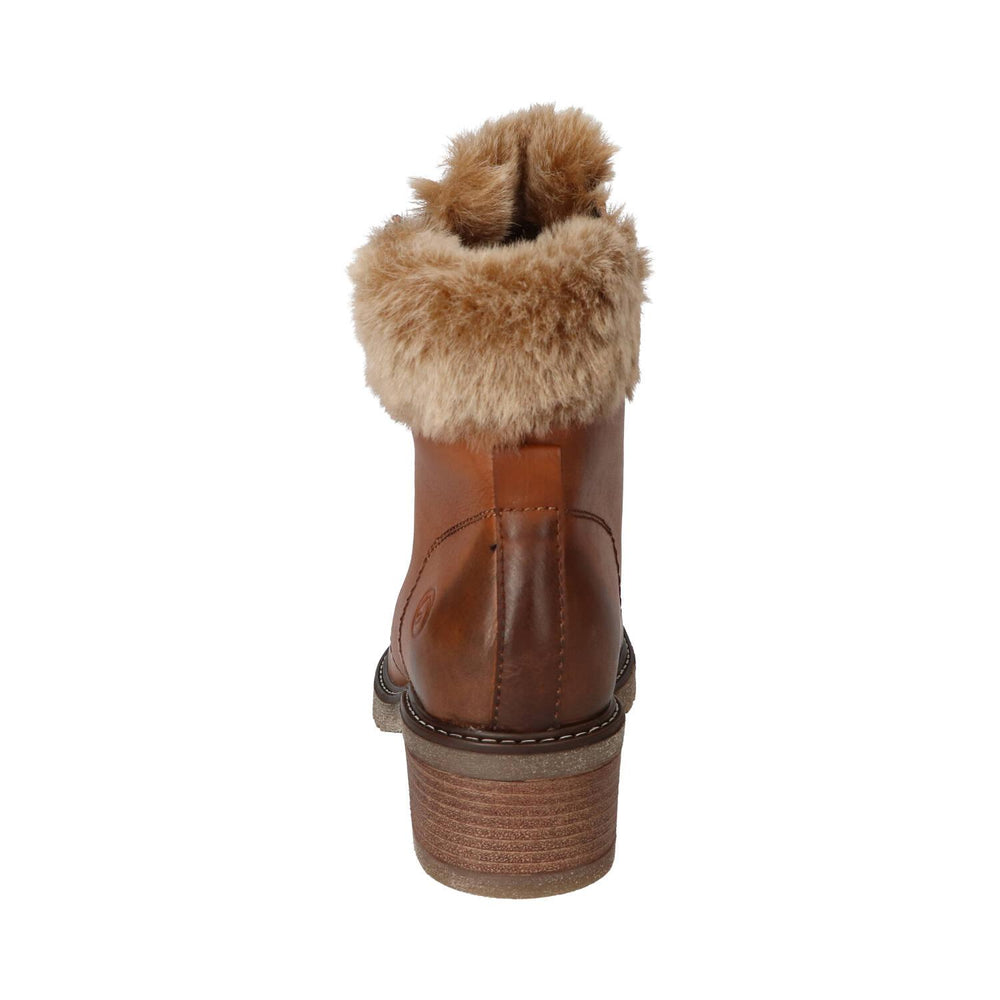 Booties, Cognac
