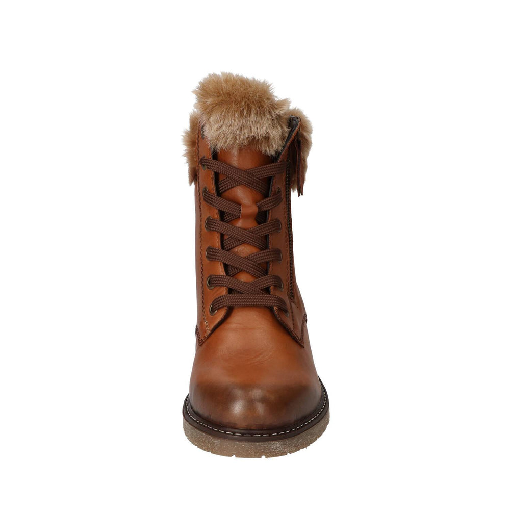 Booties, Cognac