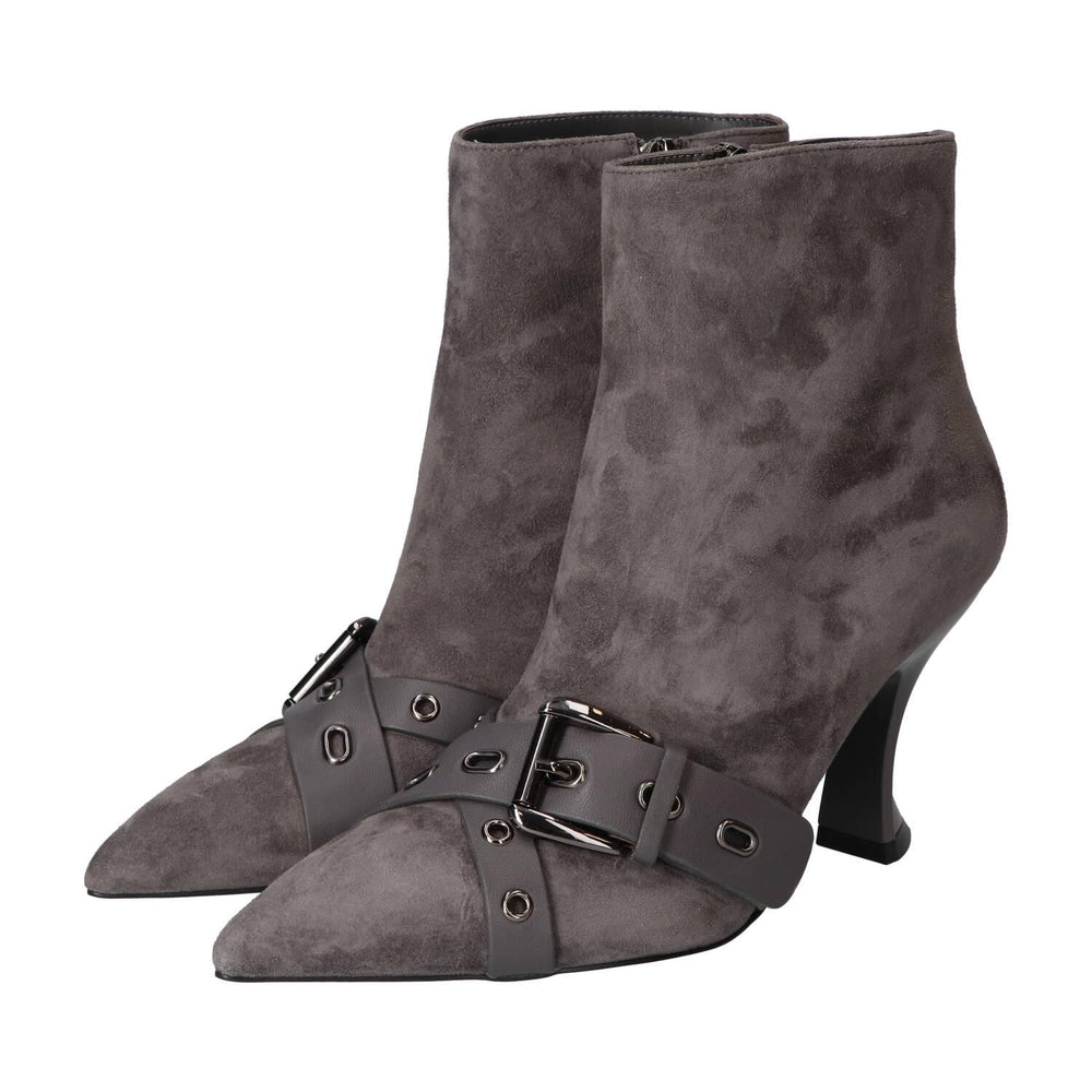 Bottines, Gris