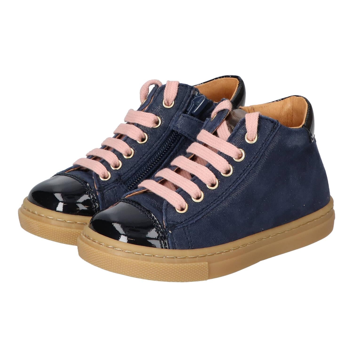 Chaussures à lacets, Bleu