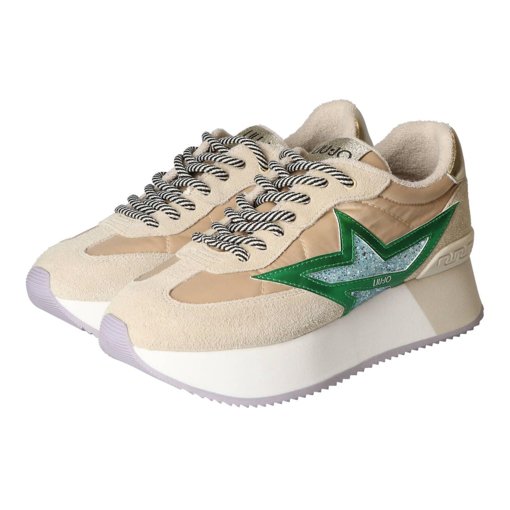 Baskets, beige clair