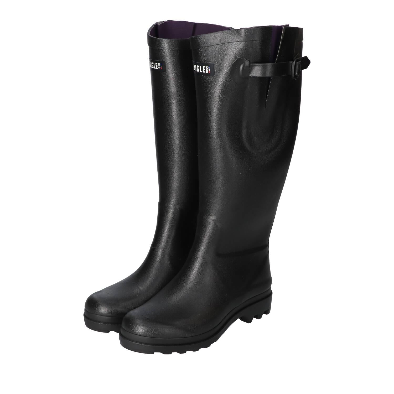 Bottes en caoutchouc, noires
