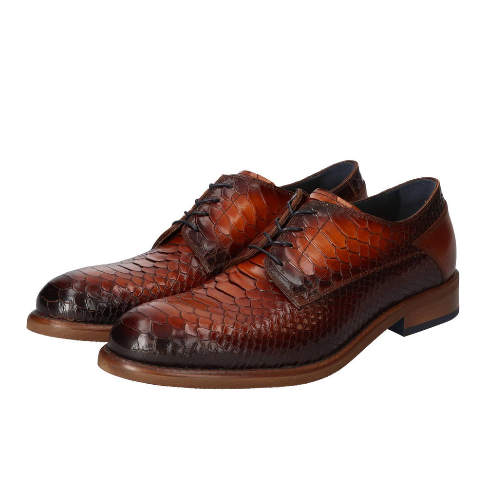 Chaussures à lacets, Cognac