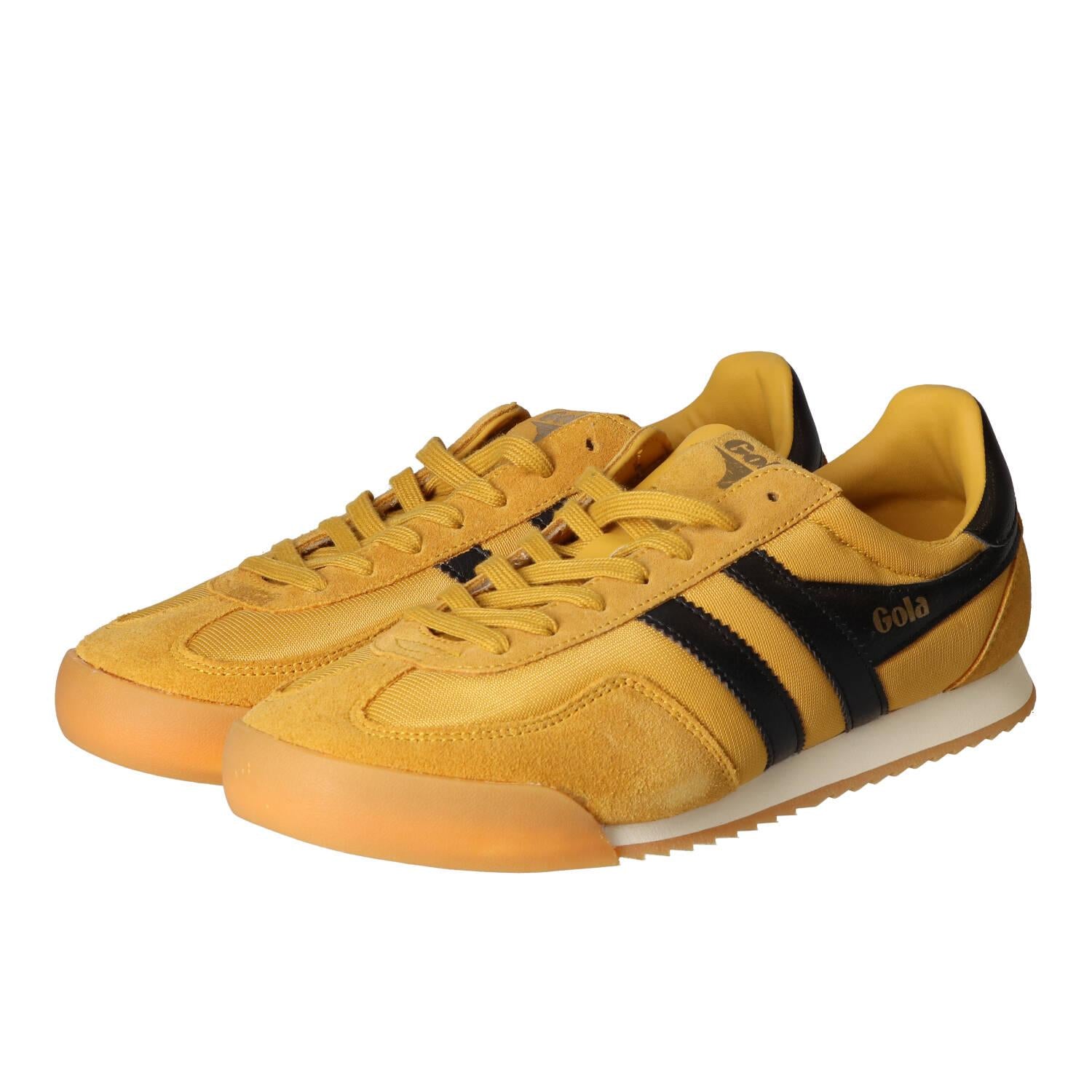 Chaussures à lacets, Jaune