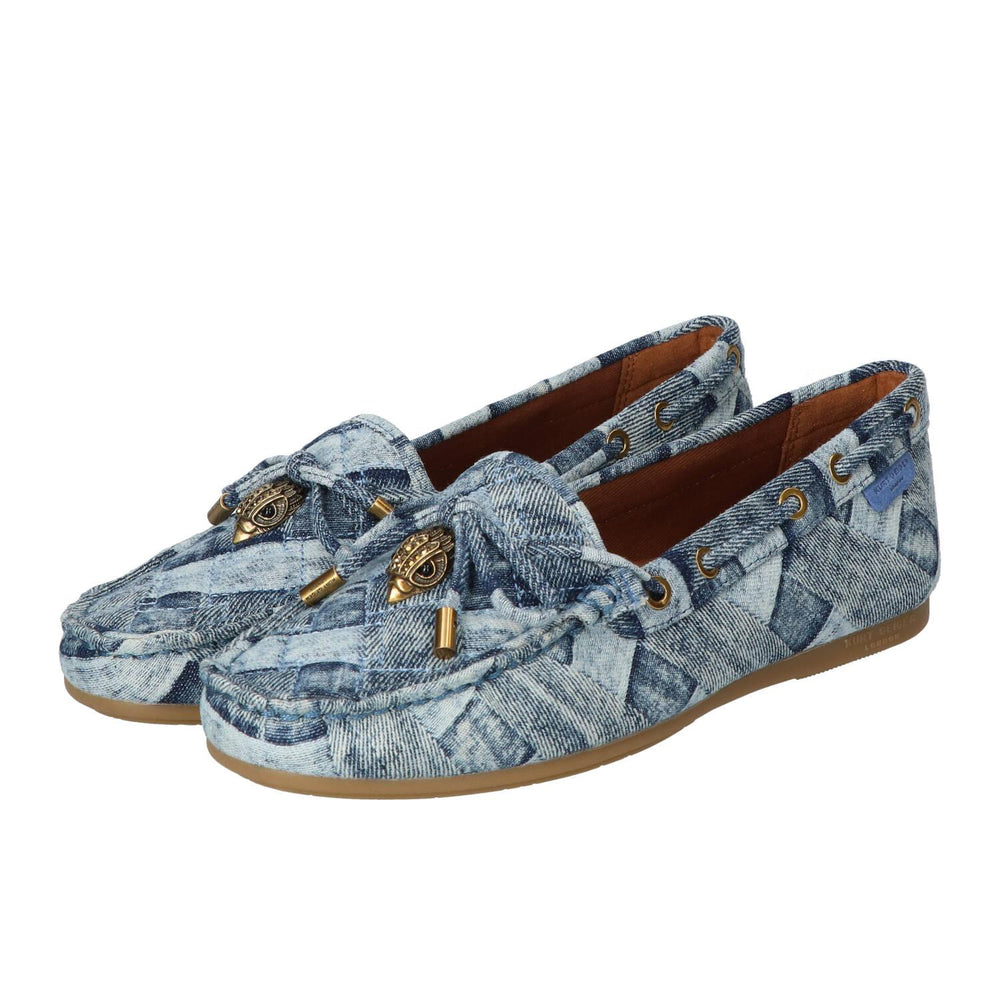 Chaussures à enfiler, bleu clair