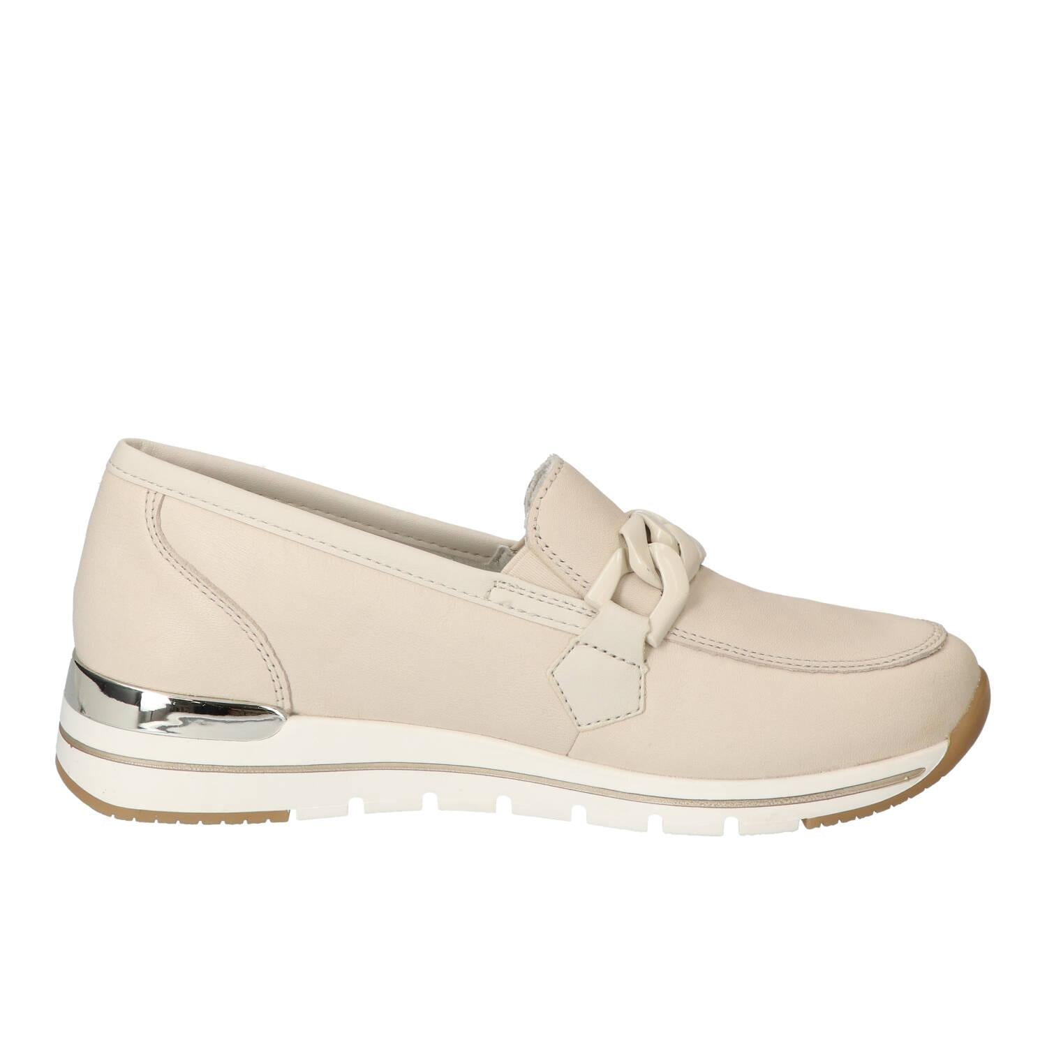 Chaussures à enfiler, blanc cassé