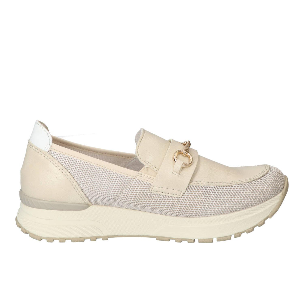 Chaussures à enfiler, blanc cassé
