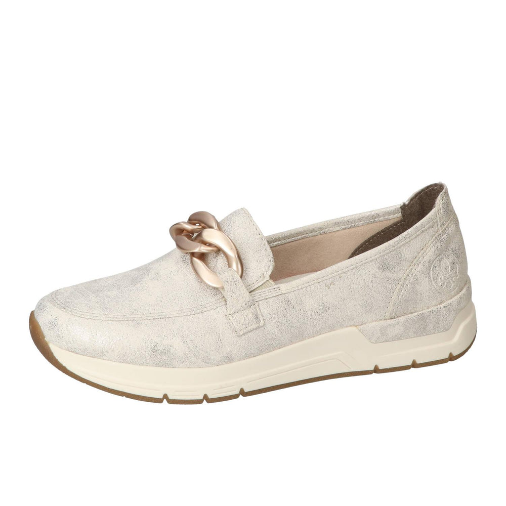 Chaussures à enfiler, Doré